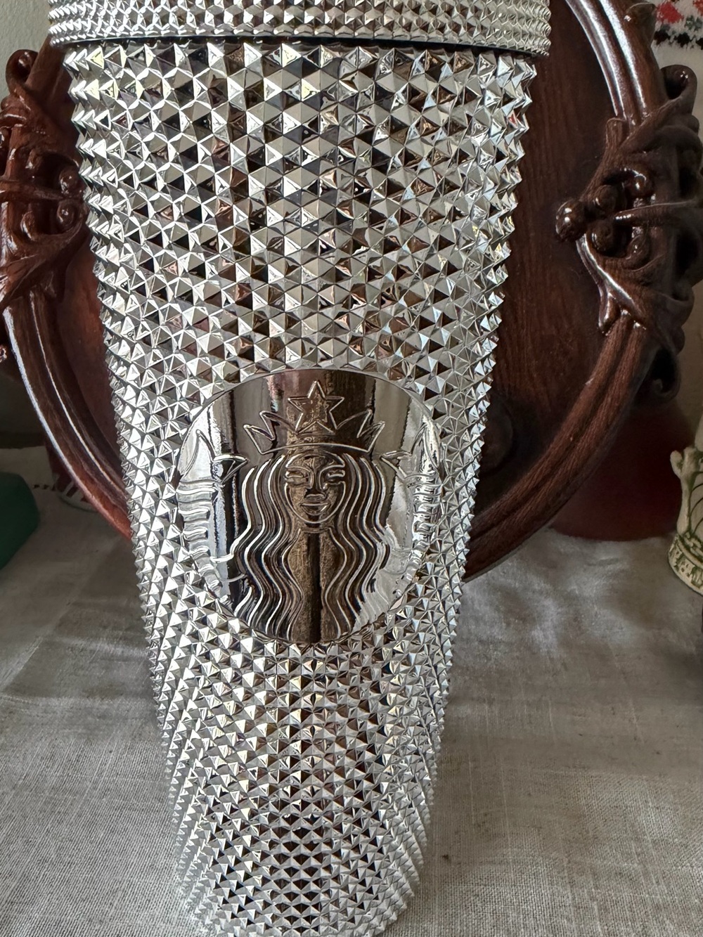 Starbucks Disney World Studded Metallic Tumbler with Raised Logo 💎💎💎💎